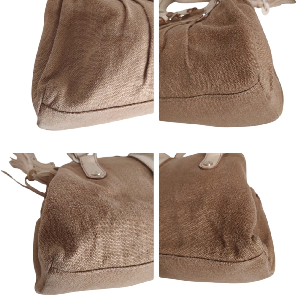 Celine Paris Canvas & Leather Boogie Tassel Bag - Picture 8 of 16